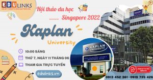 Hội thảo du học Singapore 2022: Kaplan Singapore